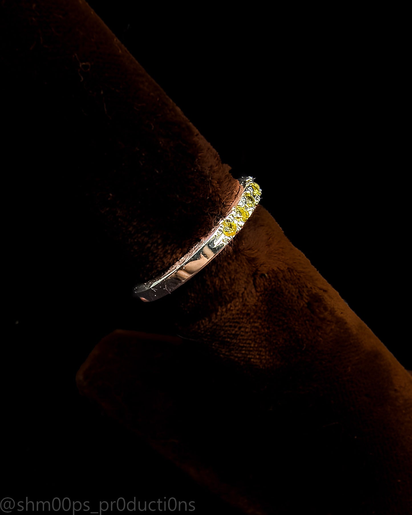 Golden Sapphire Stackable
