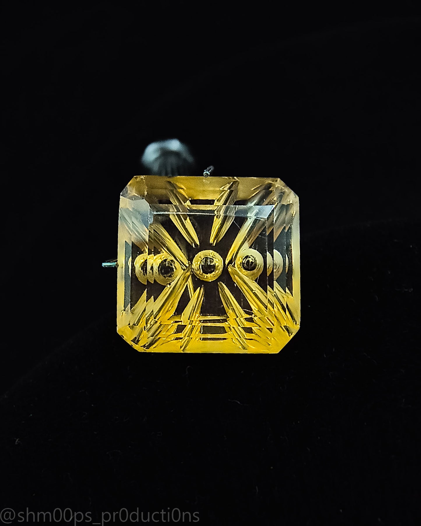 Fantasy Cut Brazilian Citrine