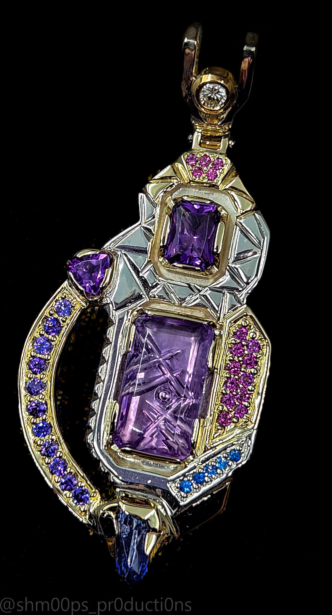 Durin's Legacy Amethyst Pendant